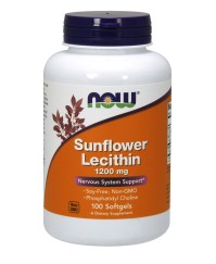 Now Foods LECITHIN Sunflower 1200 mg Soy-Free - 10 …