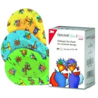 3M Opticlude Mini Boys and Girls Eye Patches 5.0cm …