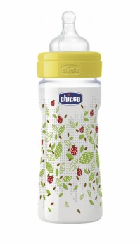 CHICCO WELL BEING Πλαστικό Μπιμπερό ΘΣ Μέτρια Ροή …