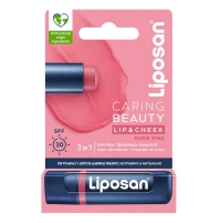 Liposan Caring Beauty Lip & Cheek SPF30 Nude Pink …