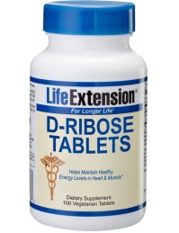 Life Extension D-Ribose 100 Veg Caps