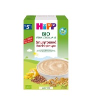 Hipp BIO Κρέμα Χωρίς Γάλα με Δημητριακά & Φαγόπυρο &hellip;