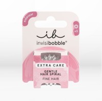 Invisibobble Extra Care Gentle Crystal Clear 3τμχ