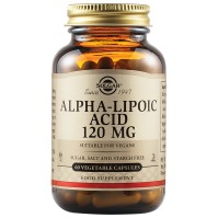 SOLGAR ALPHA LIPOIC ACID 120MG VEG. 60S
