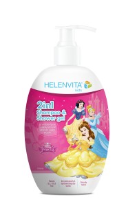 Helenvita Kids Princess 2 in 1 Shampoo & Shower Ge …