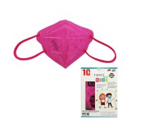 Famex Mask Kids Παιδικές Μάσκες Προστασίας Ροζ Σκο …