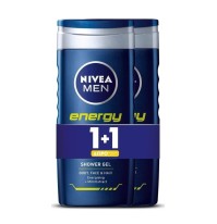 Nivea Men Shower Gel Energy 500ml 1+1 ΔΩΡΟ