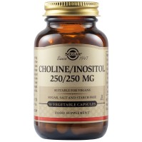 SOLGAR CHOLINE-INOSITOL 250/250MG 50VCAP