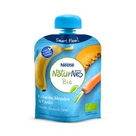 Nestle Naturnes Bio Κολοκύθα,Μπανάνα,Καρότο 90g