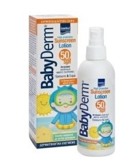 Intermed Babyderm Sunscreen Lotion SPF50 Face & Bo …