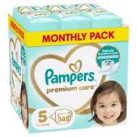 Pampers Premium Care Μέγεθος 5 Monthly Pack (11-16 …