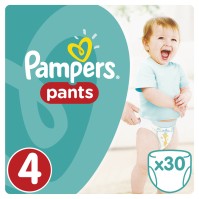 Pampers Pants No 4 (9-15 Kg) 30 Πάνες Βρακάκι