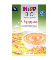 Hipp Κρέμα 5 Δημητριακών από τον 6ο Μήνα 200gr + Δ …