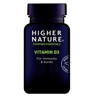 Higher Nature Vitamin D3 500iu 60caps