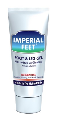 Imperial Feet Gel Ginseng & Aloe Vera Τζελ Ποδιών …