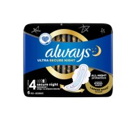 Always Ultra Secure Night No4 Instant Dry 6τμχ