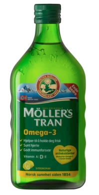 Moller’s Μουρουνέλαιο Lemon Παραδοσιακό Μουρουνέλα …