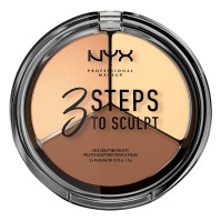 NYX PM 3 Steps To Sculpt Παλετα Highlighter 2 Ligh …