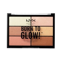 NYX PM Born To Glow Highlighting Παλετα Μακιγιαζ 1 …