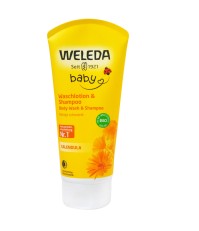 Weleda Baby Σαμπουάν & Αφρόλουτρο Καλέντουλας 200m …