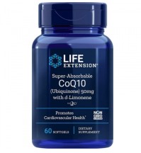 LifeExtension Super-Absorbable CoQ10 50mg 60 softg …
