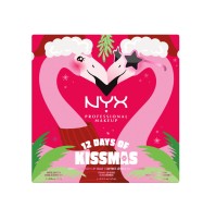 Nyx Set Professional Makeup 12 Days of Kissmass Li …