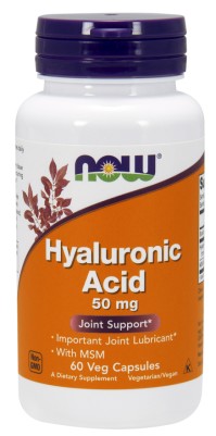Now Foods Hyaluronic Acid with MSM 60 Veget.caps