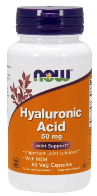 Now Foods Hyaluronic Acid with MSM 60 Veget.caps