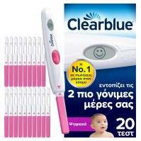 Clearblue Ψηφιακό Τεστ Ωορρηξίας  20 Τεστ