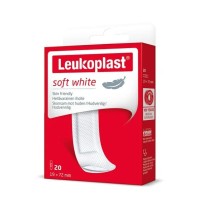 Leukoplast Soft White 19x72mm Aπαλά Αυτοκόλλητα Επ …