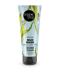 Organic Shop Face Mud Mask Sea Depth Μάσκα Προσώπο …