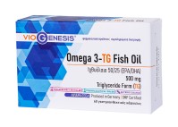 Viogenesis Omega 3 – TG Fish Oil 60caps