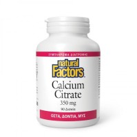 Natural Factors Calcium Citrate 350mg 90 Δισκία