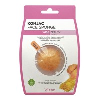 Vican Wise Beauty Konjac Face Sponge With Ginger P …