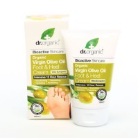 DR.ORGANIC OLIVE OIL FOOT&HEEL CR.125ML