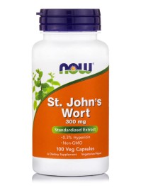 Now Foods St. John's Wort Extract 300mg 100 Veg.Ca …