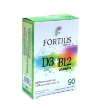 Fortius Geoplan D3 2500 IU + B12 1000μg Συμπλήρωμα …