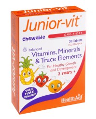 HEALTH AID JUNIOR VIT™ TABLETS 30'S -BLISTER