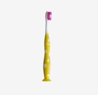 Gum 902 Kids Monsters Κίτρινη Παιδική Οδοντόβουρτσ …