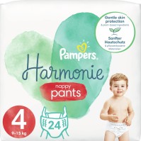 Pampers Harmonie Nappy Pants Νο4 (9-15kg) 24τμχ
