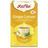 Yogi Tea Ginger Lemon 30.6gr 17Teabags