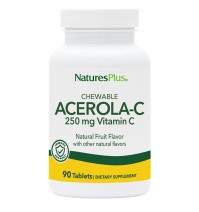 NATURE'S PLUS Acerola C Complex 250mg 90chewable t …