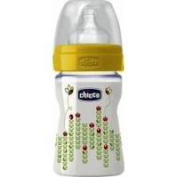 Chicco Mπιμπερό Πλαστικό Well Being  BPA Mε Θηλή Σ …