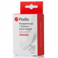 PODIA Ελαφρόπετρα+Σαπούνι Διπλή Δράση 100gr