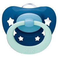 Nuk Signature Night Πιπίλα Σιλικόνης Νυκτός που Λά …