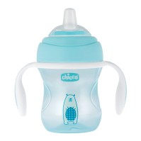 CHICCO TRANSITION CUP ΚΥΠΕΛΛΟ 4Μ+ ΜΠΛΕ 200ML