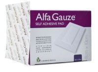 Alfa Gauze Self Adhesive Pad 8cmx10cm Αποστειρωμέν …