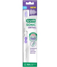 Gum 4102 Sonic Ortho Ηλεκτρική Οδοντόβουρτσα Μπατα &hellip;