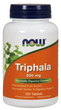 Now Foods Triphala 500mg 120tabs