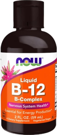 Now Foods Liquid B-12, B-Complex 59ml